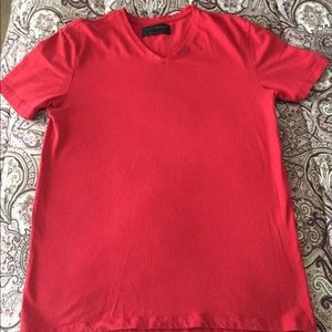 Red Zara shirt